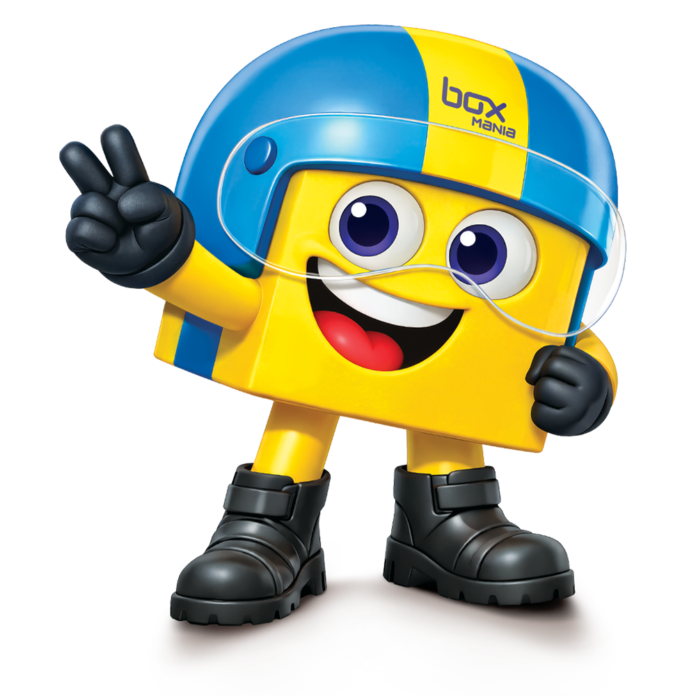 Mascote Oficial Box Mania